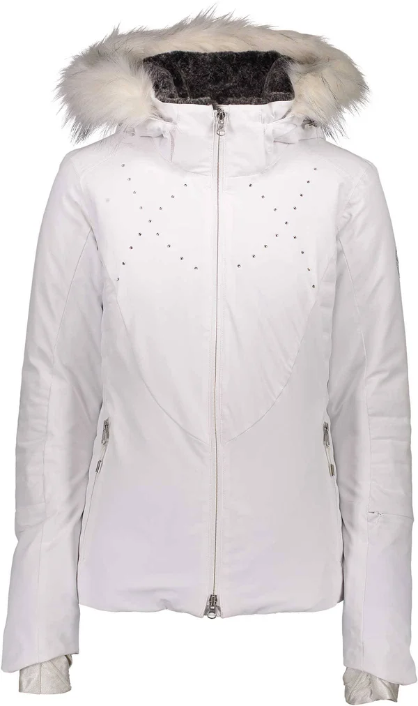 Obermeyer Ladies& Evanna Down Jacket 2019-2020, H Coral, 6