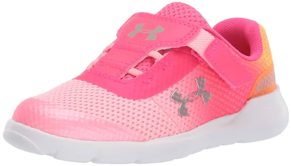 Under Armour G Inf Surge RN - Girls 7 Toddler Pink Sneaker Medium