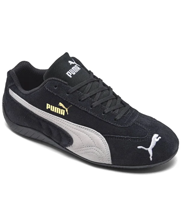 Puma Women's Speedcat Low Top Sneakers - Black