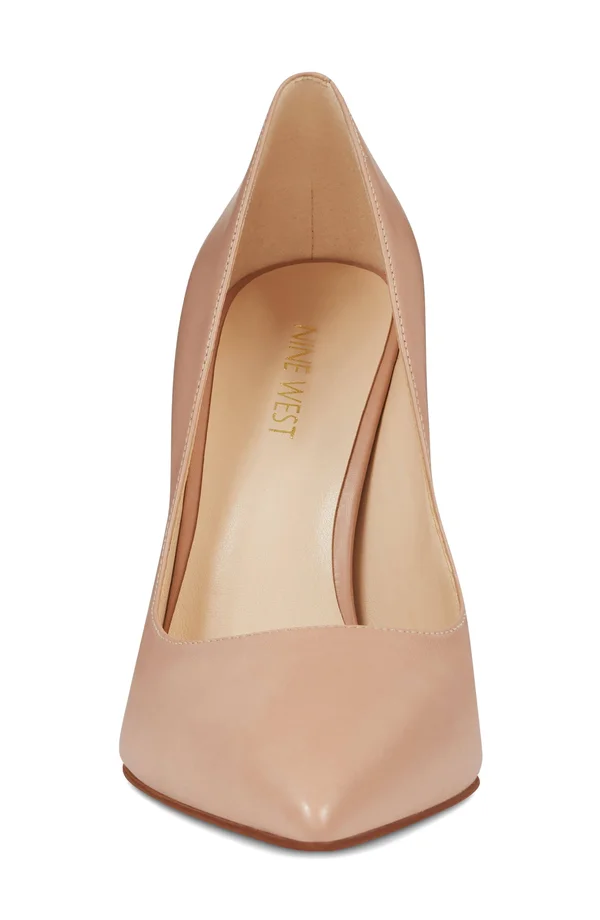Nine West Women's Tatiana Dress Pumps - Black Leather, 8.5