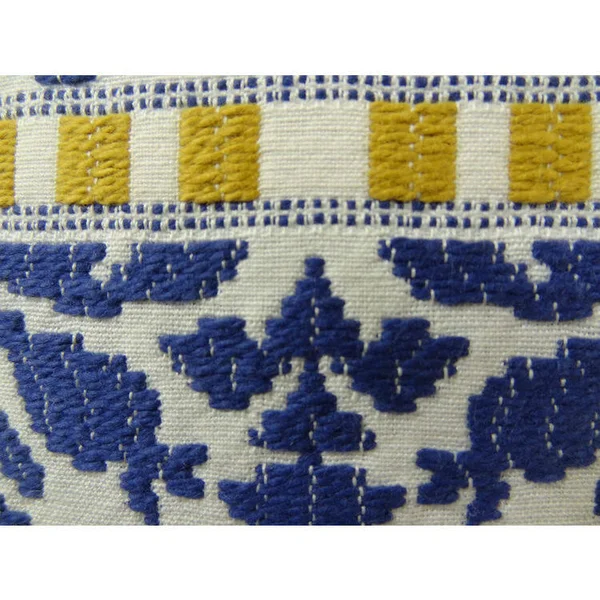 Plutus Aztec City Handmade Throw Pillow 20x22 x 36x22 King