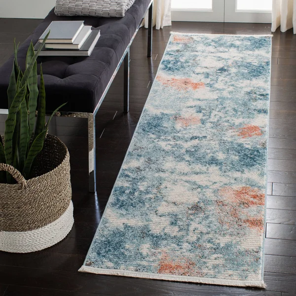 Safavieh Shivan SHV743M Area Rug Blue - Ivory