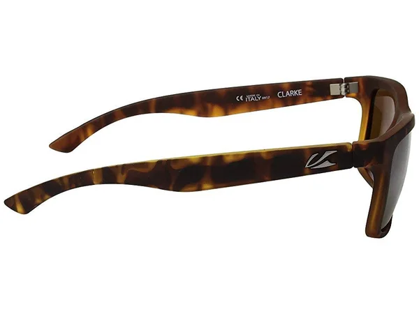 Kaenon Clarke Ultra Polarized Sunglasses Tortoise Matte Grip, One Size