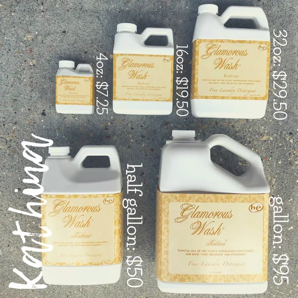 Tyler Kathina Glamorous Fine Laundry Detergent, 128 Ounce