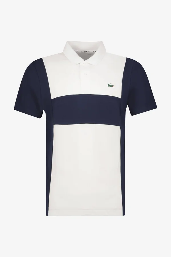 Lacoste Sport Colour Block Polo T Shirt White