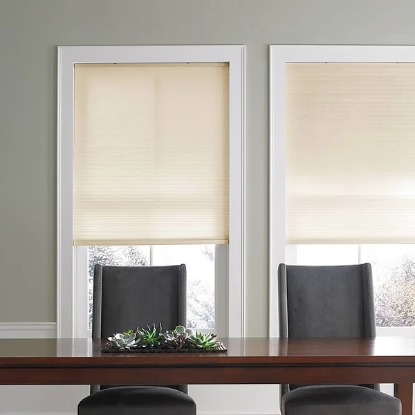 Real Simple Cordless Cellular 34.5x22 x 64x22 Shade in Champagne