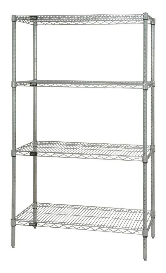 Quantum Wire Shelving Unit - Chrome WR54-1448C
