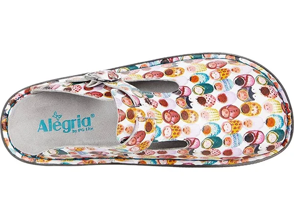 Alegria Classic Women's Clog Shoes Fresh Baked White : 36 (US Women's 6-6.5) Wide