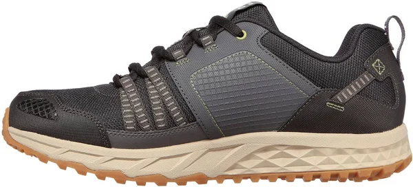 Skechers Men's Escape Plan Sneakers - Black/Gray, 8.5