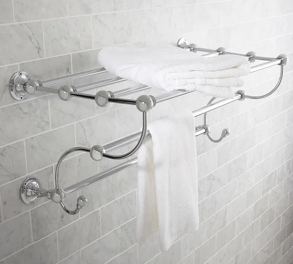 Sussex Train Rack, Chrome Finish - Bath - Bathroom Hardware - Pottery Barn