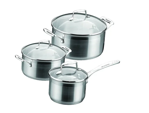 Scanpan Impact 71070000 Cookware Set, Set of 3