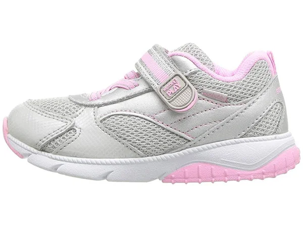 Stride Rite Made2Play Indy Sneaker Silver - Size 4.5 XW Toddler Shoes