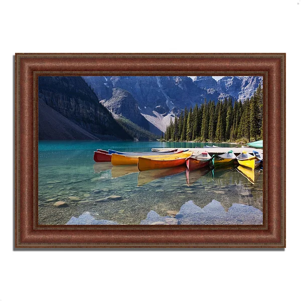 Tangletown Fine Art Lake MoraineFramed Photograph Print Framed Photograph Print