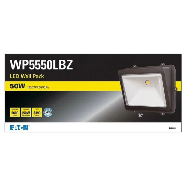 Light Wallpack LED BZ 50W 120V