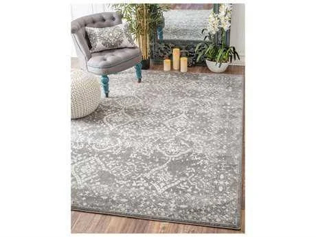 nuLOOM Vintage Odell Area Rug - Size: 9& x &12&, Silver