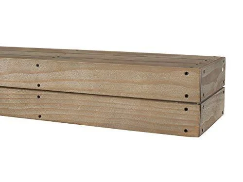 Pearl Mantels The Cades Cove Fontana Finish 72x22 Pallet Mantel Shelf