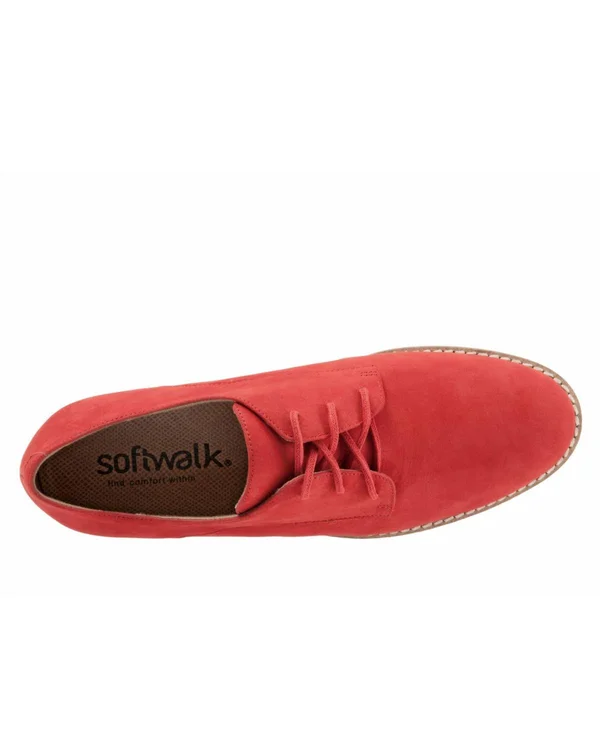 SoftWalk Women's Willis Oxford - Size: 10, Dark Grey Patent Leather