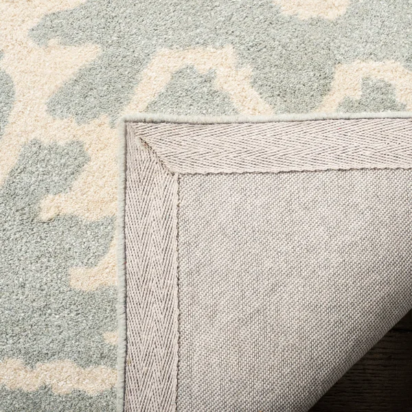 Safavieh Wyndham Wyd323 Grey/Ivory 7& x 7& Round Area Rug