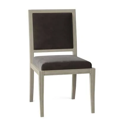 Brookfield Upholstered Side Chair Fairfield Chair Body Fabric: 9953 Mink - Frame Color: Tobacco