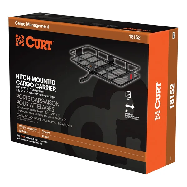 Curt 18152 Basket Style Cargo Carrier