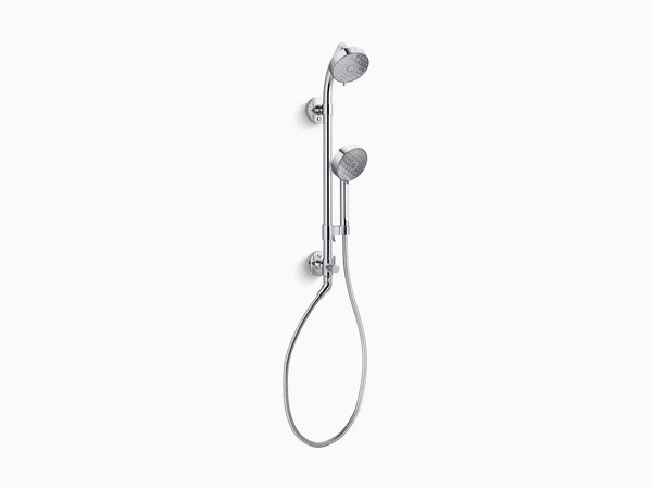 Kohler K-76471-CP HydroRail-S Shower Column Kit with Awaken 2.0 GPM Polished Chrome