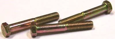 9 16-12 x 1 3 4 Hex Cap Screws Coarse Grade 8 Zinc Yellow 250 PC Carton at MechanicSurplus.com
