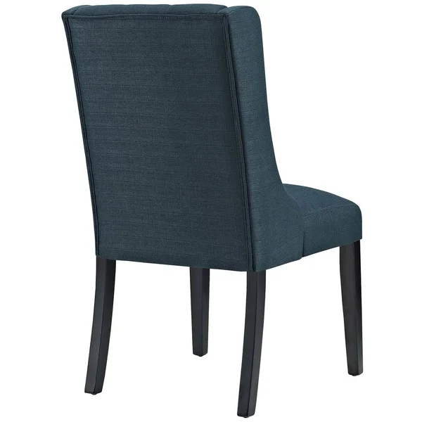 Modway Baronet Fabric Upholstered Dining Side Chair - Azure