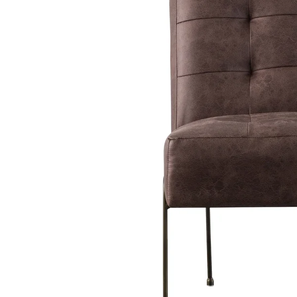 New Pacific Direct James PU Leather Chair, Devore Gray