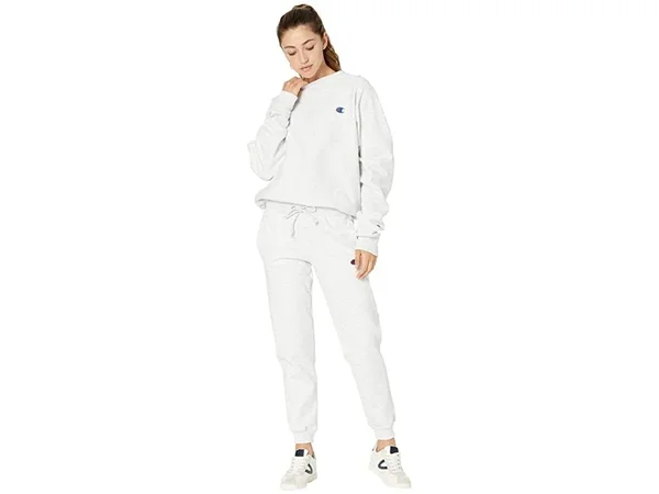 Champion Women's REVERSE Weave Joggers - Grey