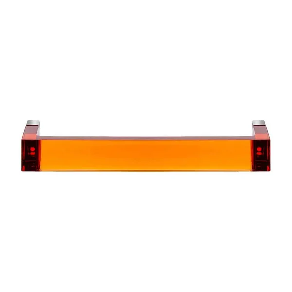 Kartell Rail 17.72 inch by Laufen Transparent Sunset Blue Towel Rack