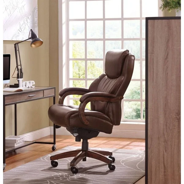 Serta at Home La-Z-Boy Delano Executive Office Chair - Chestnut Brown