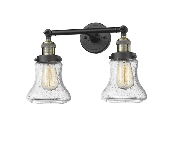 Innovations Lighting-Bellmont 2 Light Bath Vanity Light-208-BAB-G194