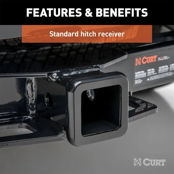 Curt - 2in. Receiver Class 3 Trailer Hitch - 13304