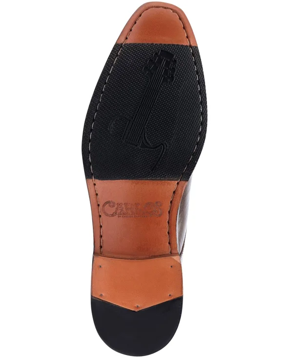 Carlos by Carlos Santana Men's Freedom Single Monk-Strap Loafers - Dark Brown
