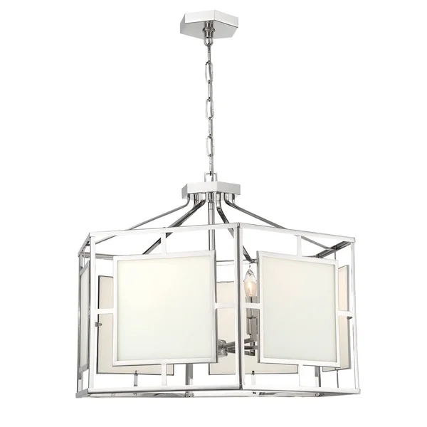 Crystorama Hillcrest 6 Light Chandelier - Vibrant Gold - HIL-996-VG