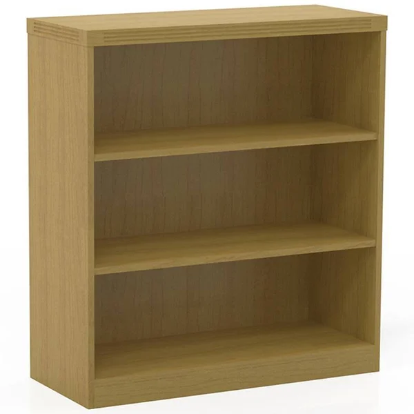 Aberdeen Series 3-Shelf, Bookcase - Maple