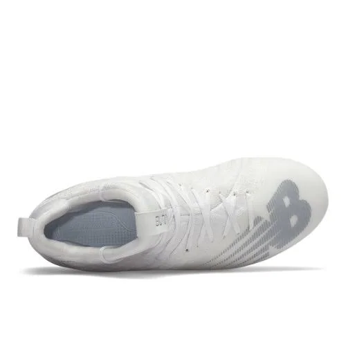 New Balance Burn X2 Mid White Women's Lacrosse Cleats