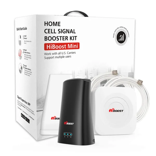HiBoost - F08GI-5S-BTW, Home Mini Cell Phone Signal Booster