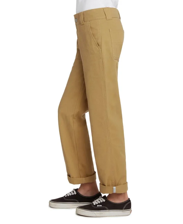 Dickies Boys& Relaxed Fit Utility Pants - Black Size 12 (L10455)