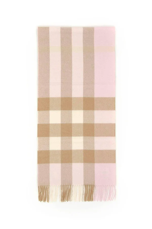 Burberry Check Cashmere Scarf