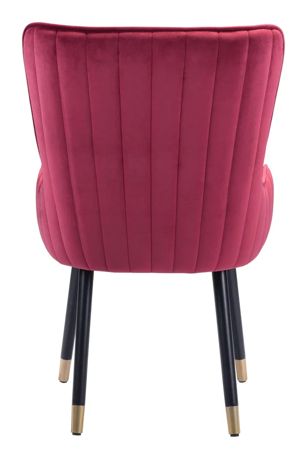 Zuo Modern Paulette Accent Chair Red