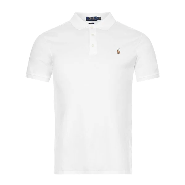 Polo Ralph Lauren Men's Big & Tall Classic Fit Performance Polo - Pure White