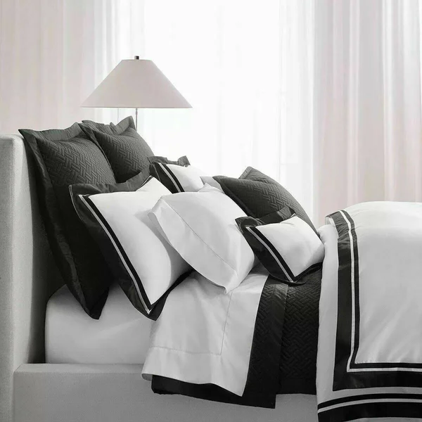 Ralph Lauren Bowery Duvet COVER - King - Metropolitan Gray