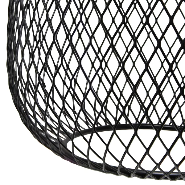 Lalia Home Industrial Mesh Desk Lamp, Matte Black