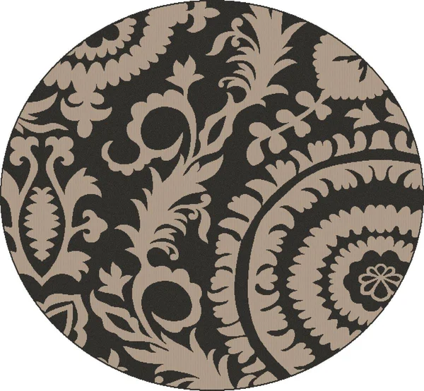 Surya Alfresco ALF-9615 Black Area Rug 5&3x22 x 7&6x22