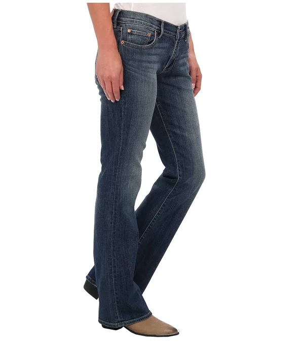 Lucky Brand Women's Sweet N Straight Jeans - Tanzanite - Size 30x32