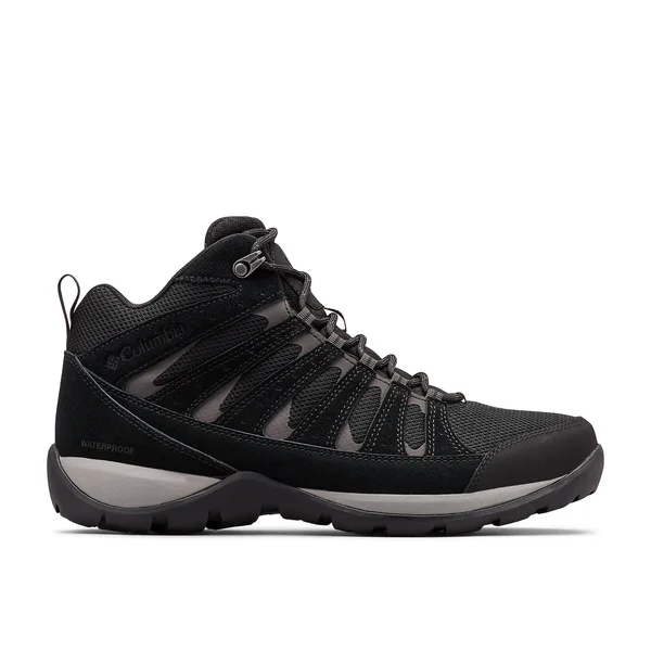 Columbia Men's Redmond V2 Mid Waterproof Boot, Size: 10.5 Wide, Black