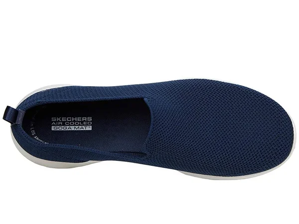 Skechers Women's GOwalk Joy - Sensational Day Walking Shoes - Navy, White, 9.0