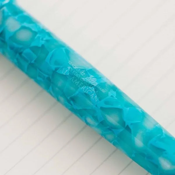 Conklin All American Fountain Pen - Turquoise Serenity - Extra-Fine