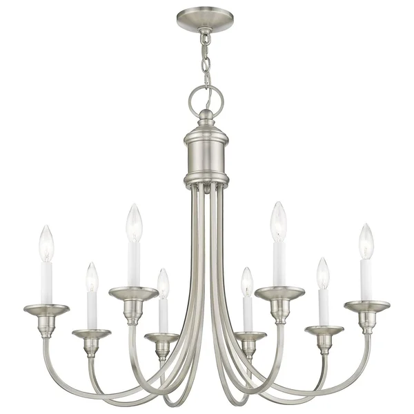 Livex Lighting 5148-67 Cranford 8 Light Olde Bronze Chandelier
